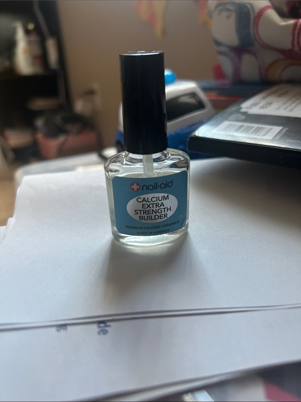 nail-aid Calcium Extra Strength Builder - Clear Bottle